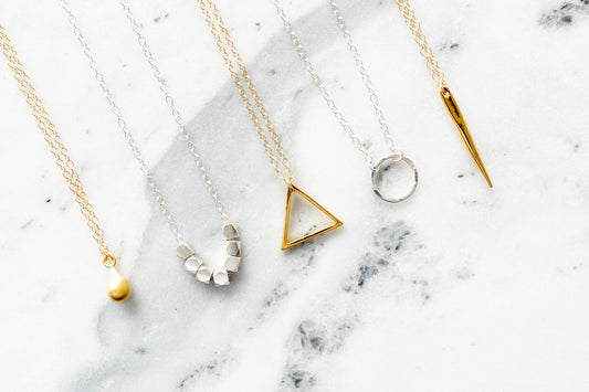 Minimal Geometric Jewellery