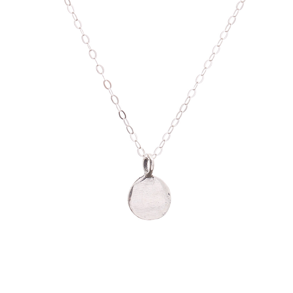 Silver Coin Necklace