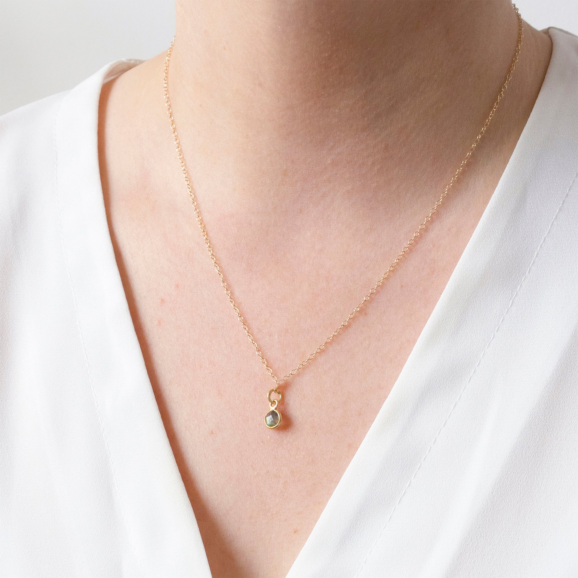 Minimalist hot sale chain necklace