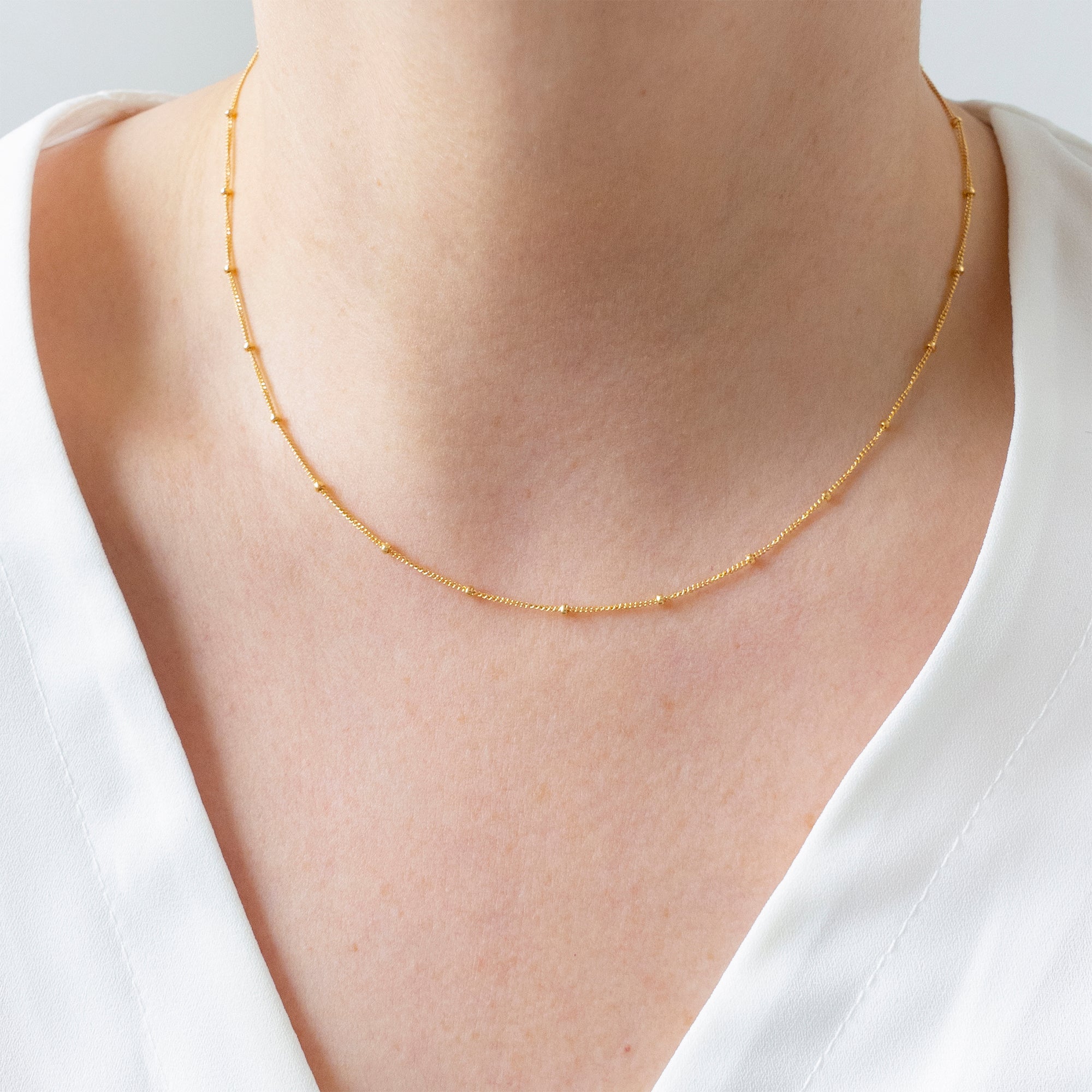Buy Solid 14K Gold Satellite Cable Dainty Ladies Chain, Ladies Rose Gold  Chain, Ladies White Gold Chain, Pendant Chain, Durable Gold Chain Online in  India - Etsy